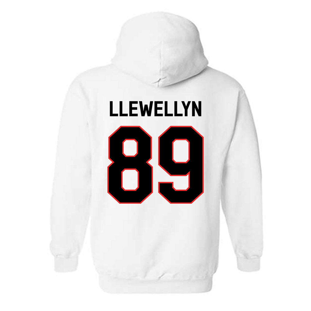 Texas Tech - NCAA Football : Jason Llewellyn - Classic Shersey Hooded Sweatshirt-1