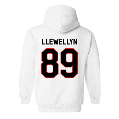 Texas Tech - NCAA Football : Jason Llewellyn - Classic Shersey Hooded Sweatshirt-1