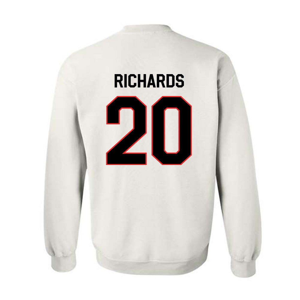 Texas Tech - NCAA Softball : Mia Richards - Classic Shersey Crewneck Sweatshirt-1