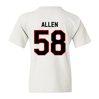 Texas Tech - NCAA Football : Tanner Allen - Classic Shersey Youth T-Shirt-1