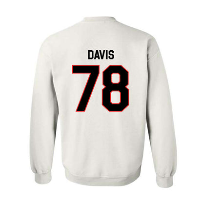 Texas Tech - NCAA Football : Ellis Davis - Classic Shersey Crewneck Sweatshirt-1