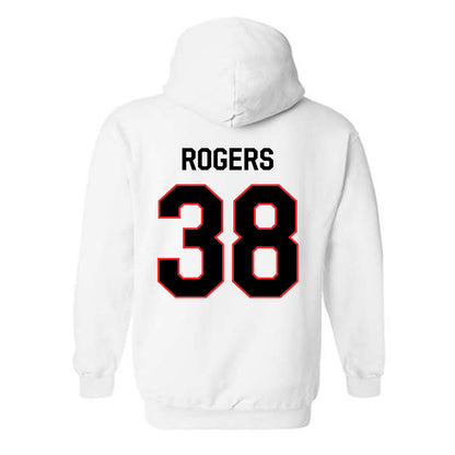 Texas Tech - NCAA Baseball : Jacob Rogers - Classic Shersey Hooded Sweatshirt-1