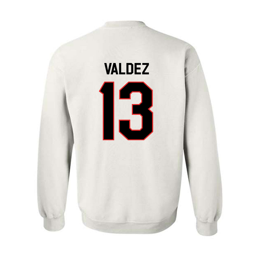 Texas Tech - NCAA Softball : Victoria Valdez - Classic Shersey Crewneck Sweatshirt-1