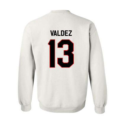 Texas Tech - NCAA Softball : Victoria Valdez - Classic Shersey Crewneck Sweatshirt-1