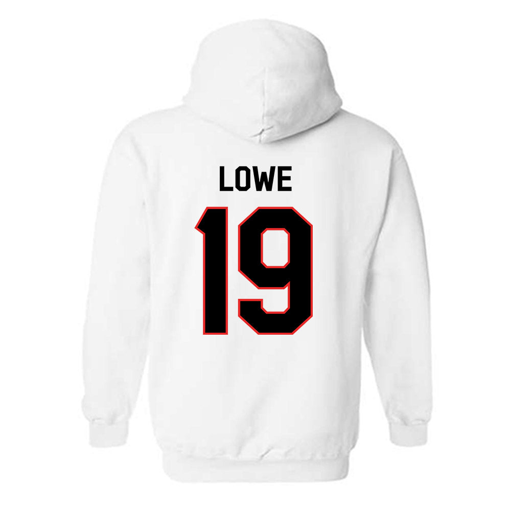 Texas Tech - NCAA Baseball : Jonathan Lowe - Classic Shersey Hooded Sweatshirt-1