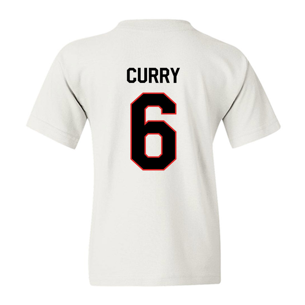 Texas Tech - NCAA Football : John Curry - Classic Shersey Youth T-Shirt-1