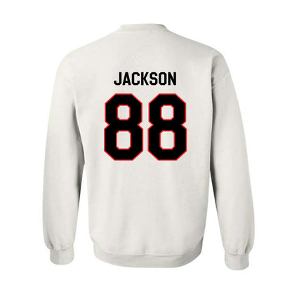 Texas Tech - NCAA Football : Trey Jackson - Classic Shersey Crewneck Sweatshirt-1