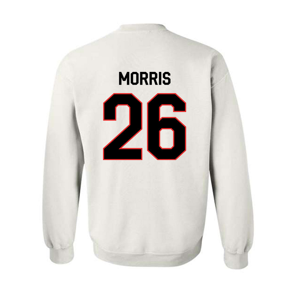Texas Tech - NCAA Football : Sammy Morris - Classic Shersey Crewneck Sweatshirt-1