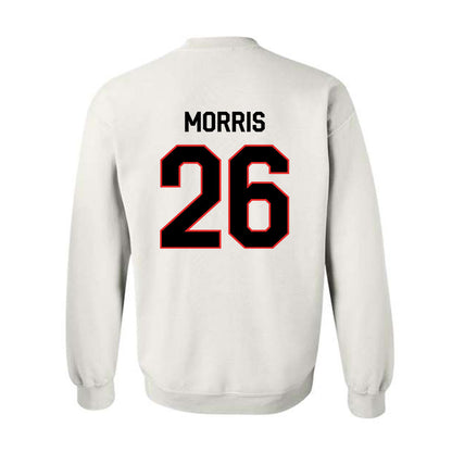 Texas Tech - NCAA Football : Sammy Morris - Classic Shersey Crewneck Sweatshirt-1