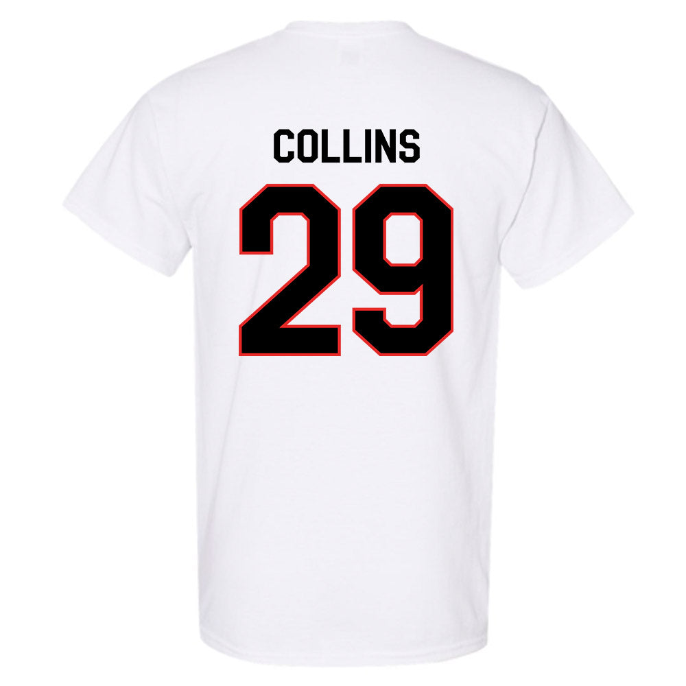 Texas Tech - NCAA Football : Chief Collins - Classic Shersey T-Shirt-1