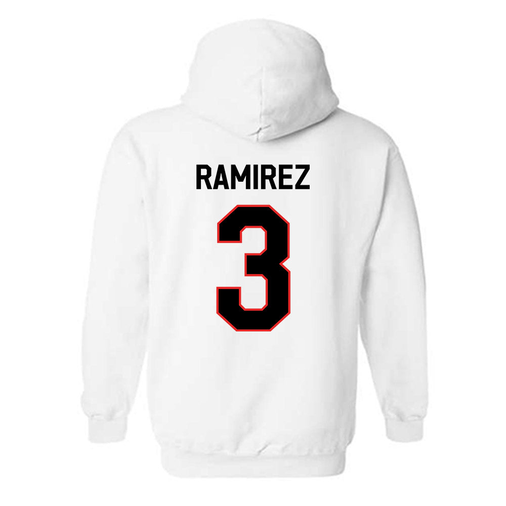 Texas Tech - NCAA Football : Bryce Ramirez - Classic Shersey Hooded Sweatshirt-1