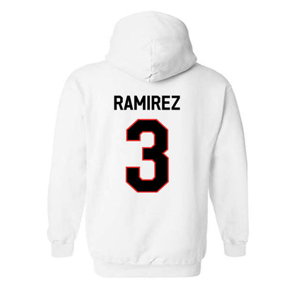 Texas Tech - NCAA Football : Bryce Ramirez - Classic Shersey Hooded Sweatshirt-1