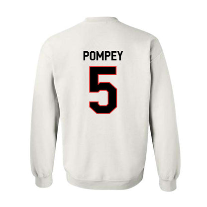 Texas Tech - NCAA Baseball : Timothy Pompey - Classic Shersey Crewneck Sweatshirt-1