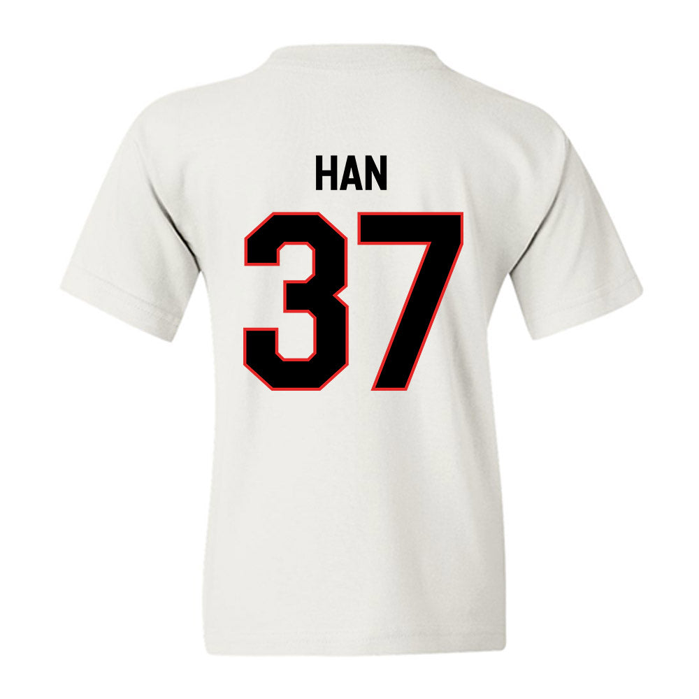 Texas Tech - NCAA Baseball : Heeryun Han - Classic Shersey Youth T-Shirt-1