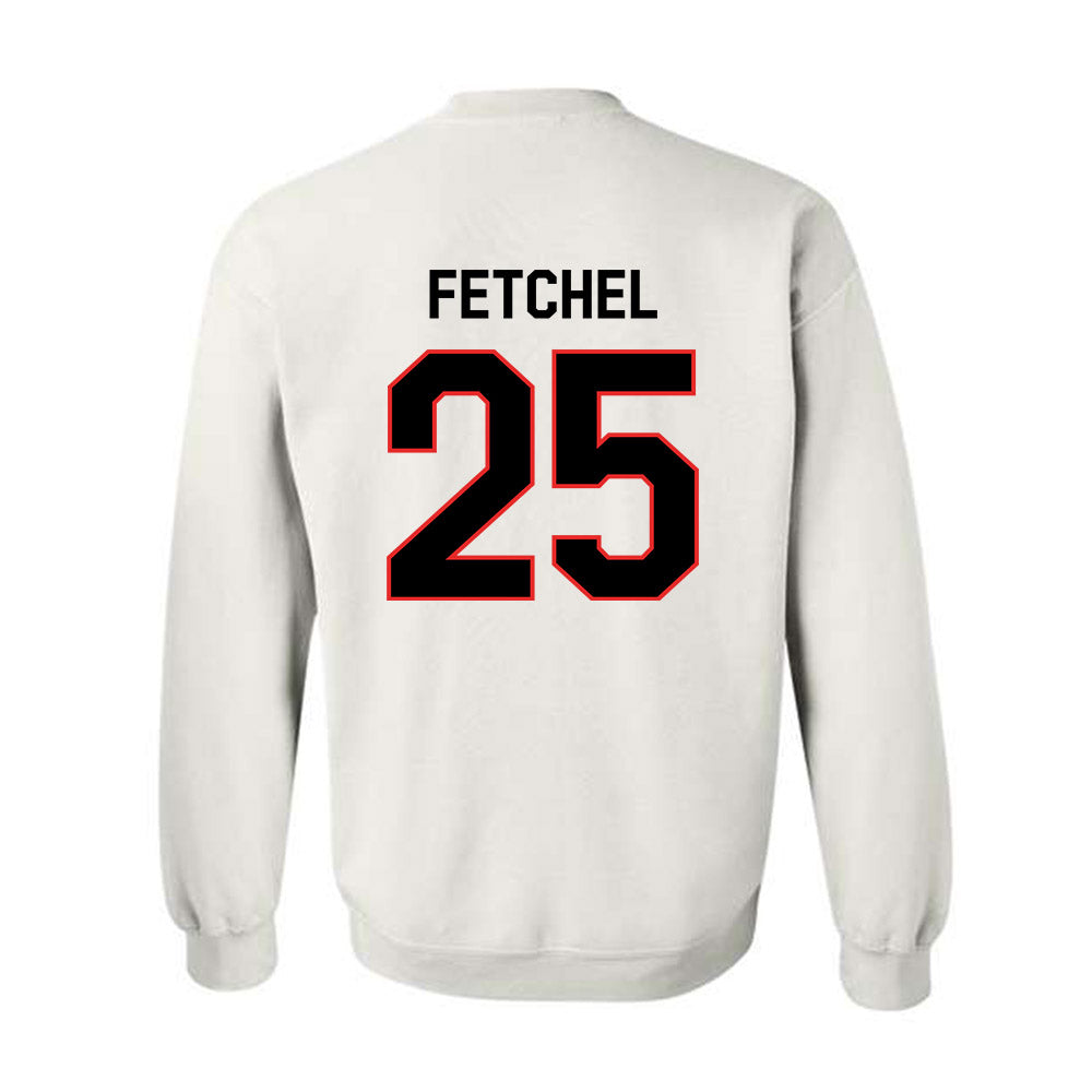Texas Tech - NCAA Baseball : Zach Fetchel - Classic Shersey Crewneck Sweatshirt-1