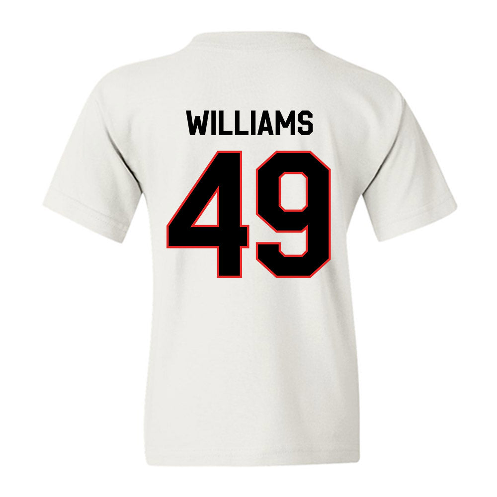 Texas Tech - NCAA Baseball : Carter Williams - Classic Shersey Youth T-Shirt-1