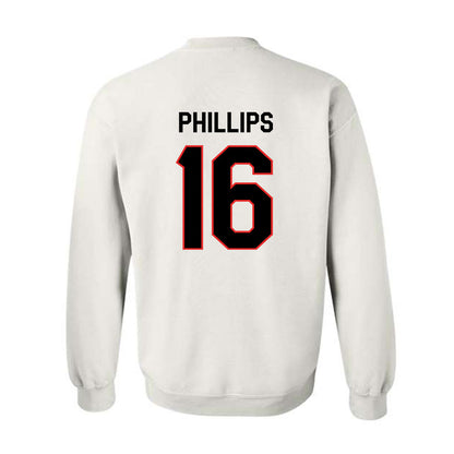 Texas Tech - NCAA Football : Holden Phillips - Classic Shersey Crewneck Sweatshirt-1