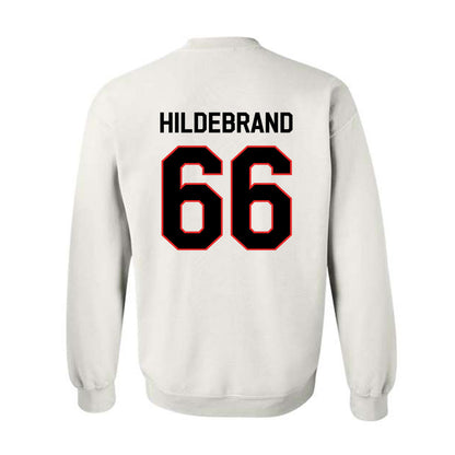 Texas Tech - NCAA Football : Jackson Hildebrand - Classic Shersey Crewneck Sweatshirt-1