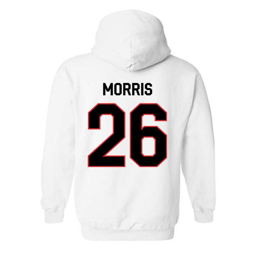 Texas Tech - NCAA Football : Sammy Morris - Classic Shersey Hooded Sweatshirt-1