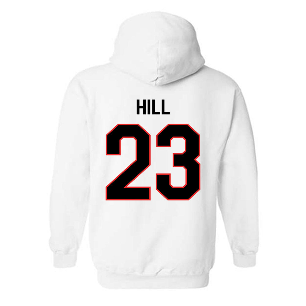 Texas Tech - NCAA Football : Adam Hill - Classic Shersey Hooded Sweatshirt-1