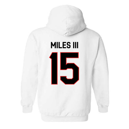 Texas Tech - NCAA Football : Oliver Miles III - Classic Shersey Hooded Sweatshirt-1