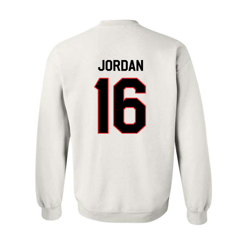 Texas Tech - NCAA Baseball : Will Jordan - Classic Shersey Crewneck Sweatshirt-1