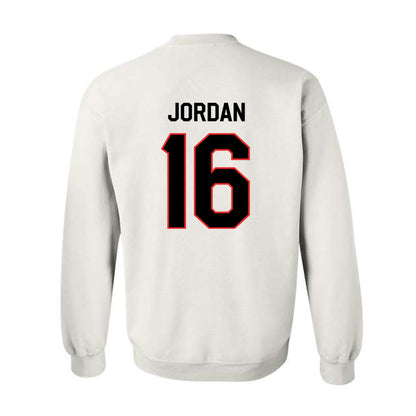 Texas Tech - NCAA Baseball : Will Jordan - Classic Shersey Crewneck Sweatshirt-1