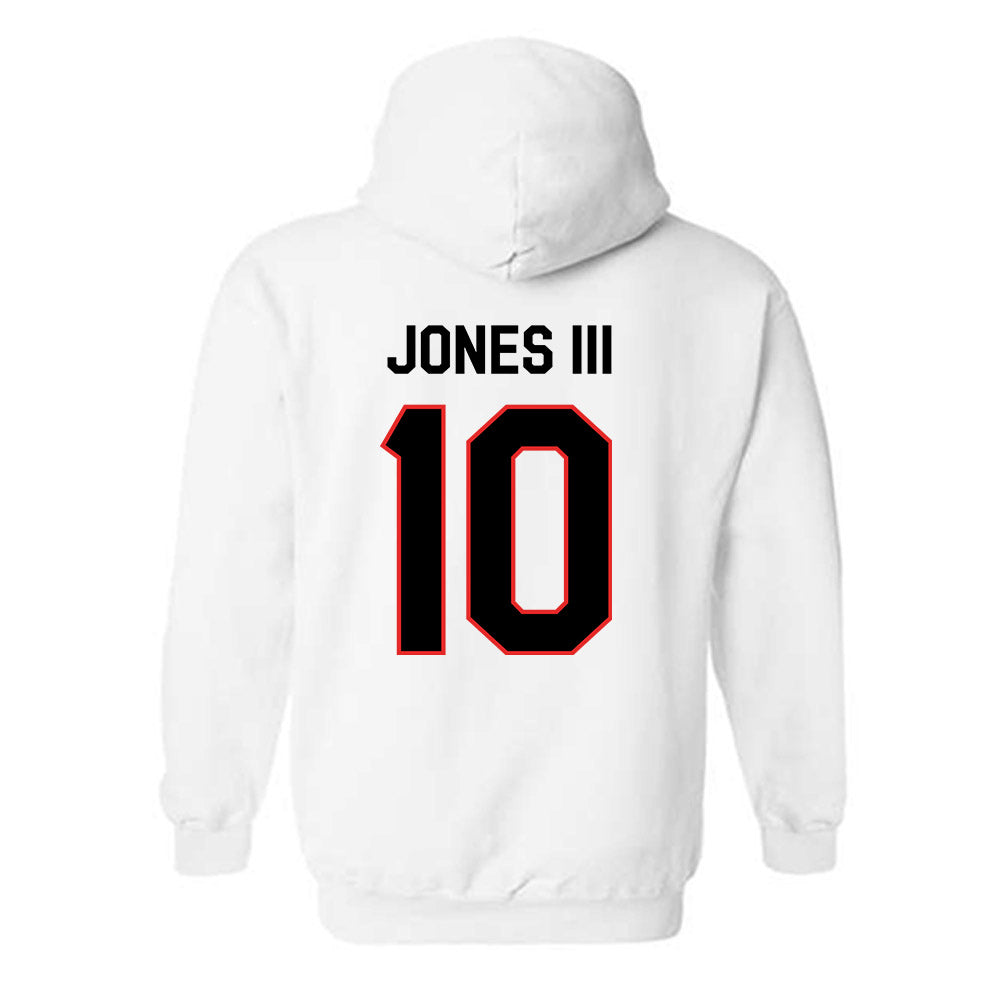 Texas Tech - NCAA Football : Lloyd Jones III - Classic Shersey Hooded Sweatshirt-1