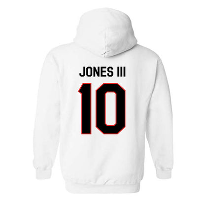 Texas Tech - NCAA Football : Lloyd Jones III - Classic Shersey Hooded Sweatshirt-1