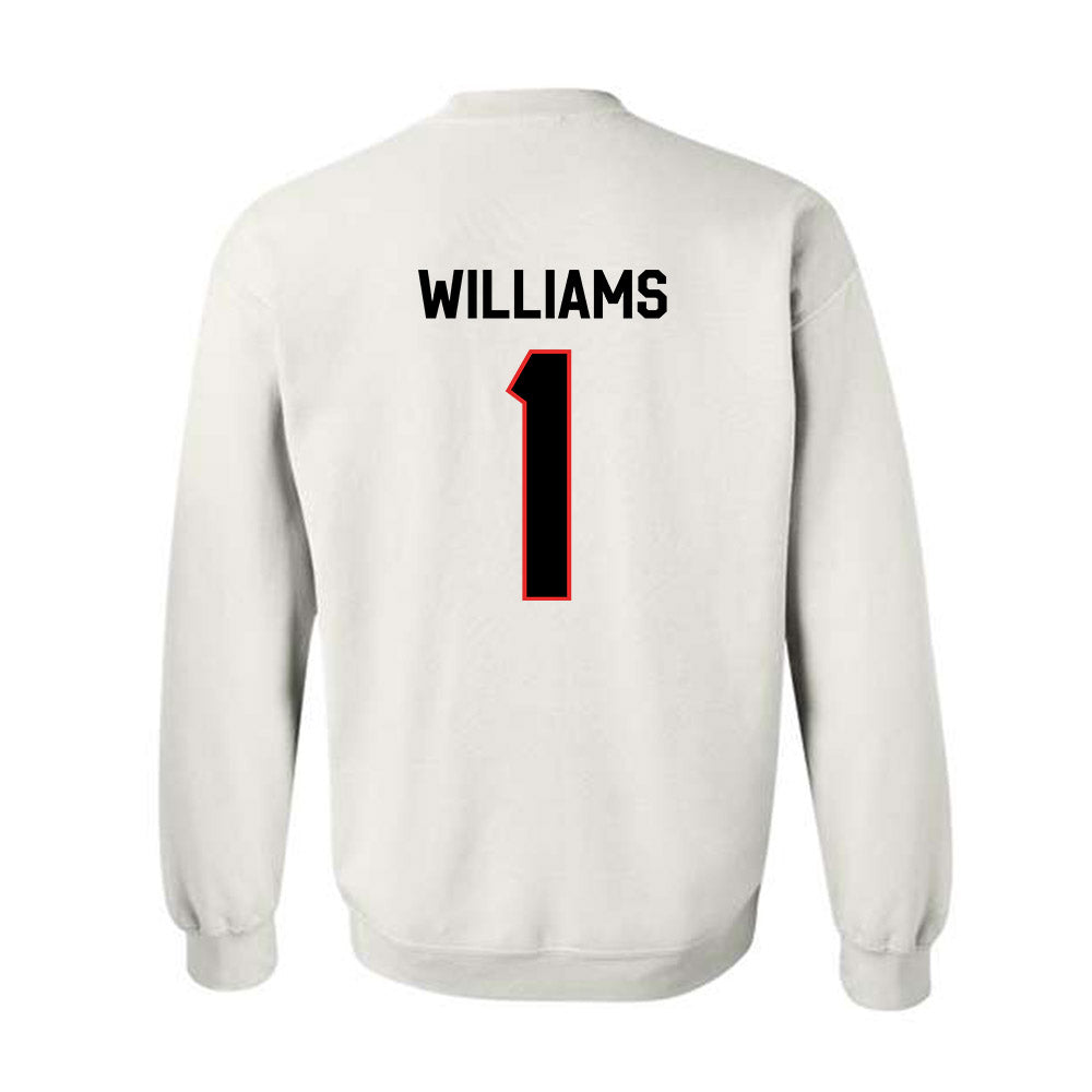 Texas Tech - NCAA Softball : Mia Williams - Classic Shersey Crewneck Sweatshirt-1