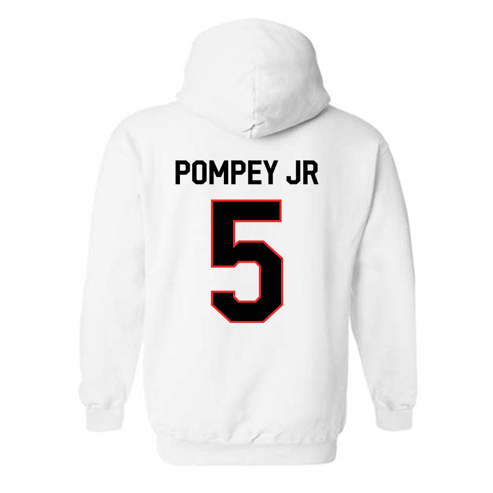 Texas Tech - NCAA Baseball : Timothy Pompey Jr - Classic Shersey Hooded Sweatshirt-1