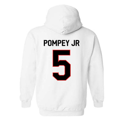 Texas Tech - NCAA Baseball : Timothy Pompey Jr - Classic Shersey Hooded Sweatshirt-1