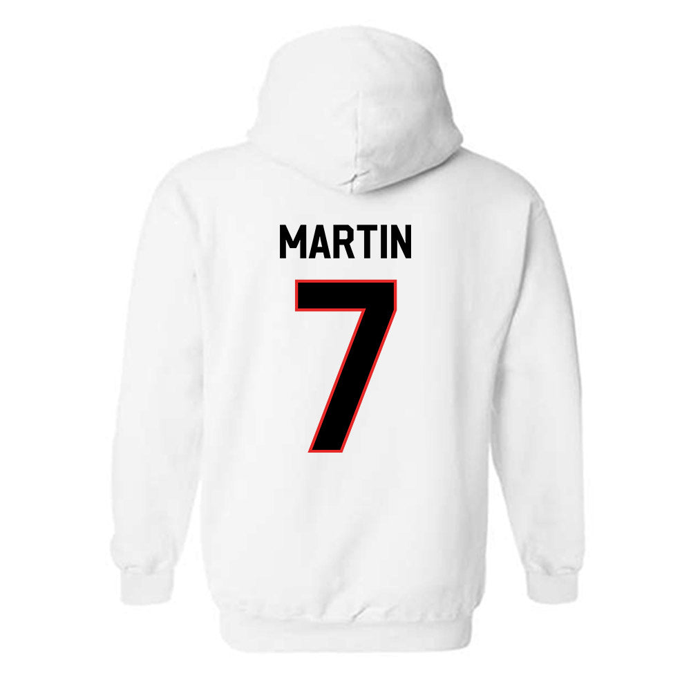 Texas Tech - NCAA Women's Basketball : Kalysta Martin - Classic Shersey Hooded Sweatshirt-1