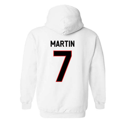 Texas Tech - NCAA Women's Basketball : Kalysta Martin - Classic Shersey Hooded Sweatshirt-1