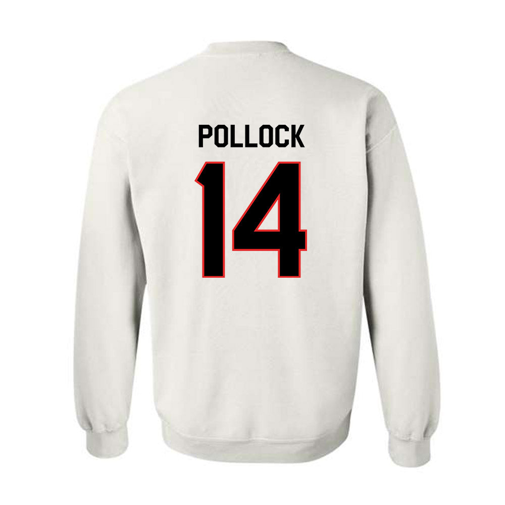 Texas Tech - NCAA Football : Brice Pollock - Classic Shersey Crewneck Sweatshirt-1