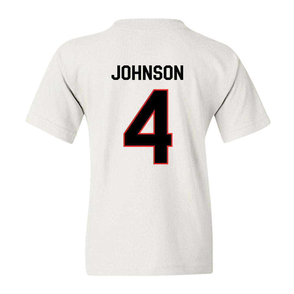 Texas Tech - NCAA Baseball : Kendyl Johnson - Classic Shersey Youth T-Shirt-1
