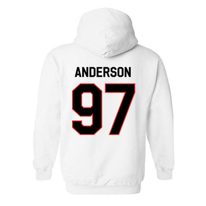 Texas Tech - NCAA Football : Charles Anderson - Classic Shersey Hooded Sweatshirt-1