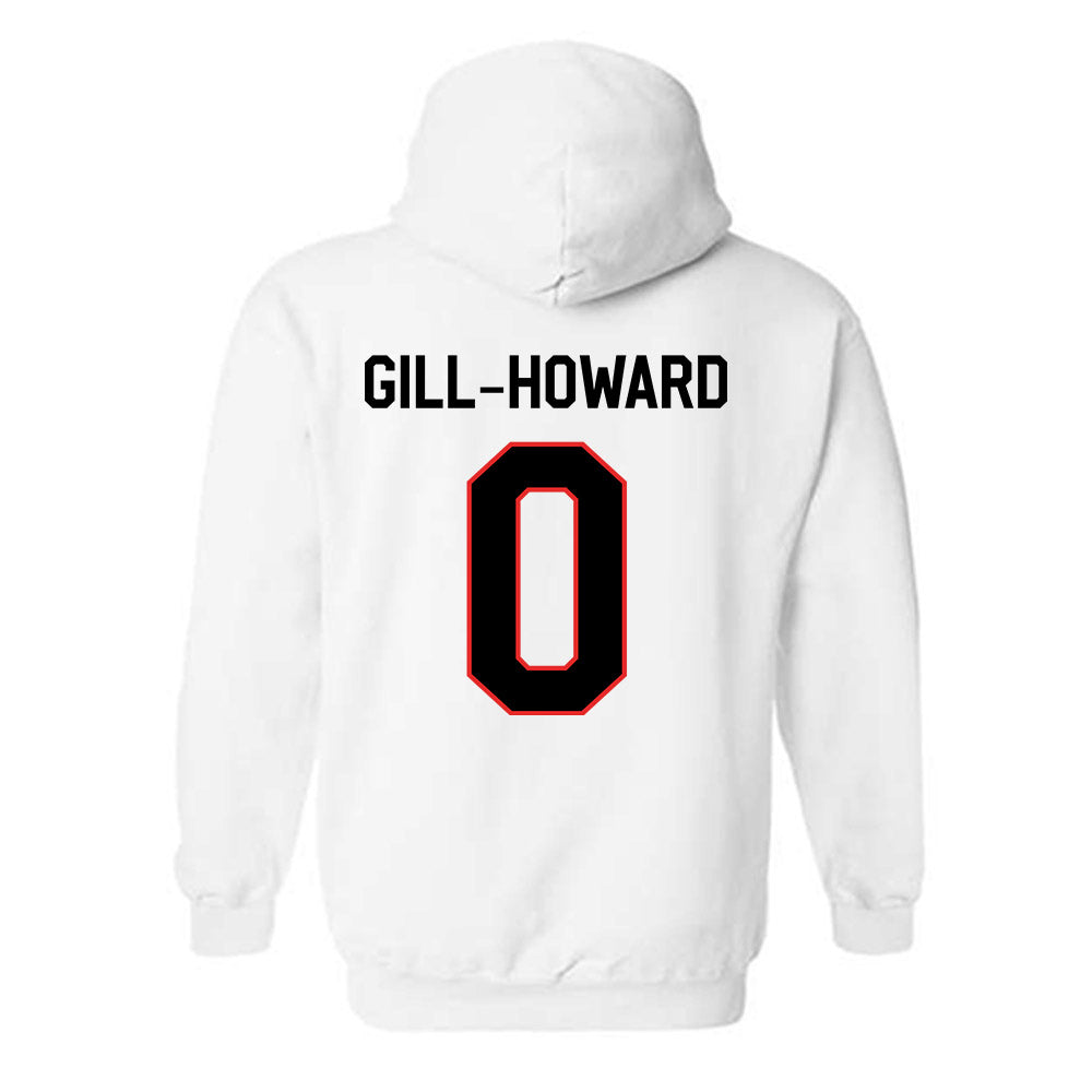 Texas Tech - NCAA Football : Skyler Gill-Howard - Classic Shersey Hooded Sweatshirt-1