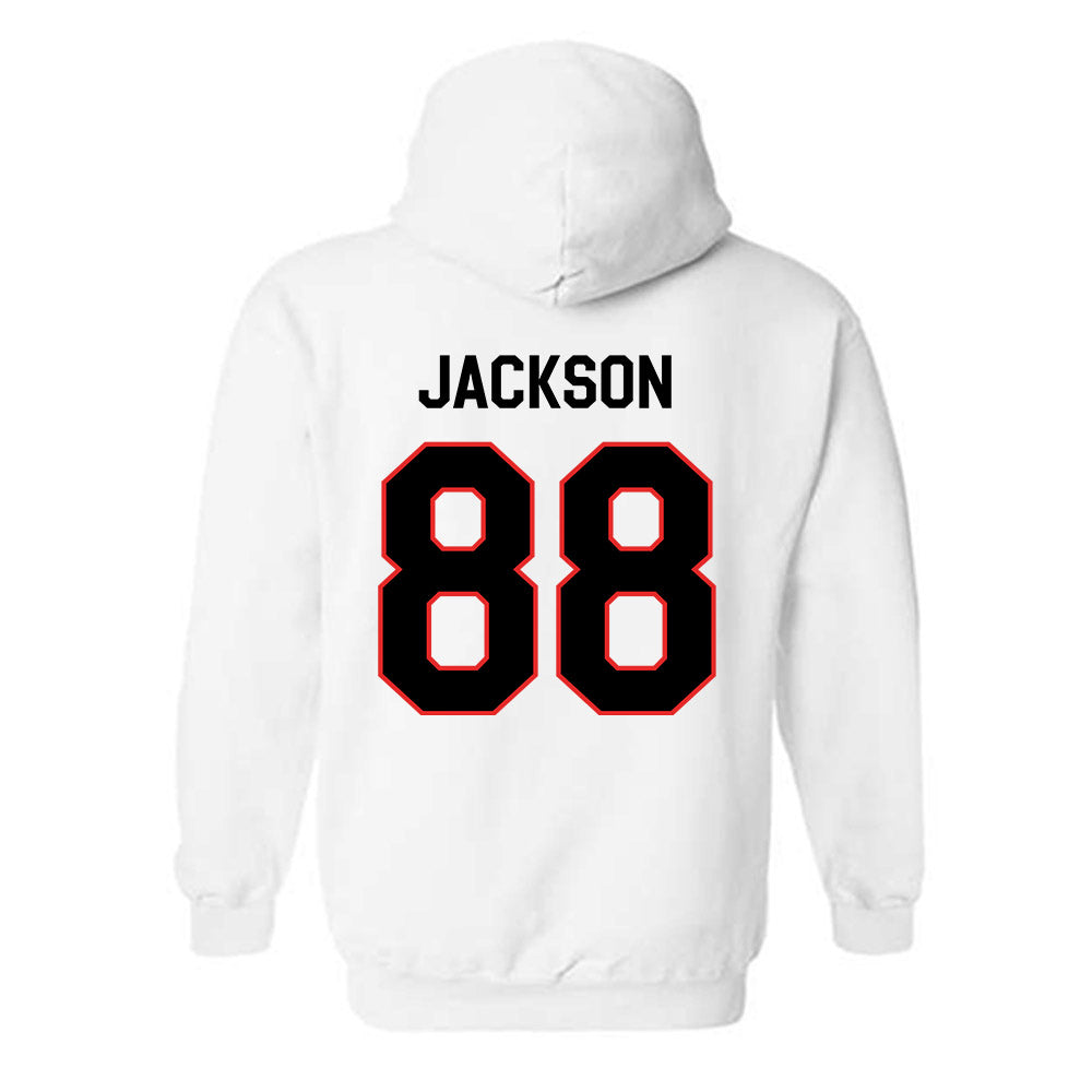 Texas Tech - NCAA Football : Trey Jackson - Classic Shersey Hooded Sweatshirt-1