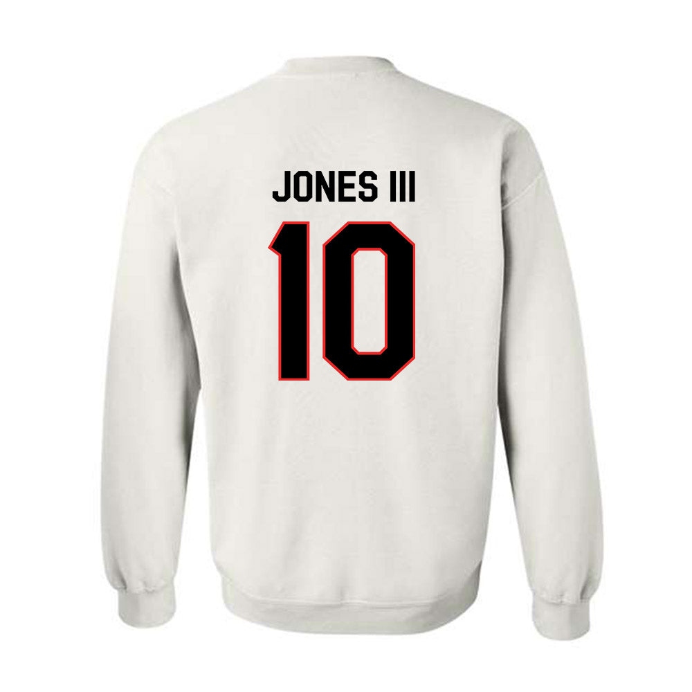 Texas Tech - NCAA Football : Lloyd Jones III - Classic Shersey Crewneck Sweatshirt-1