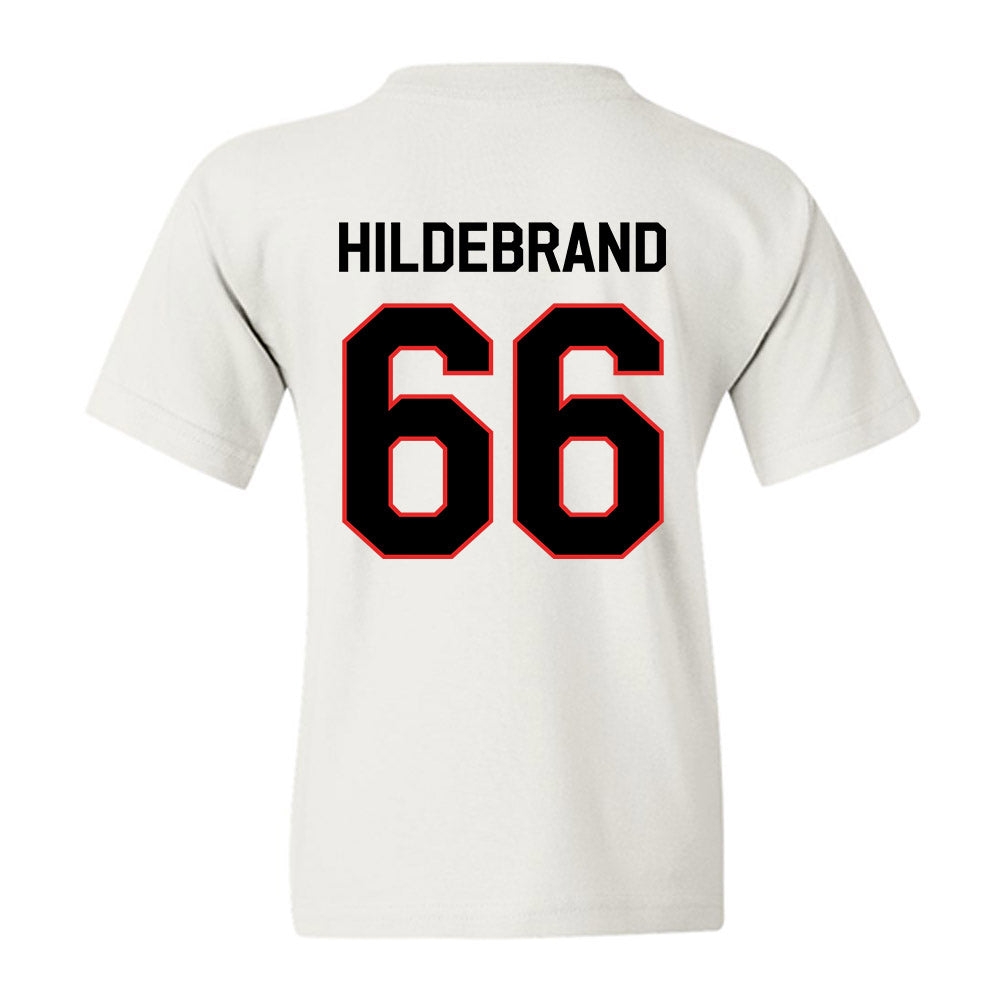 Texas Tech - NCAA Football : Jackson Hildebrand - Classic Shersey Youth T-Shirt-1