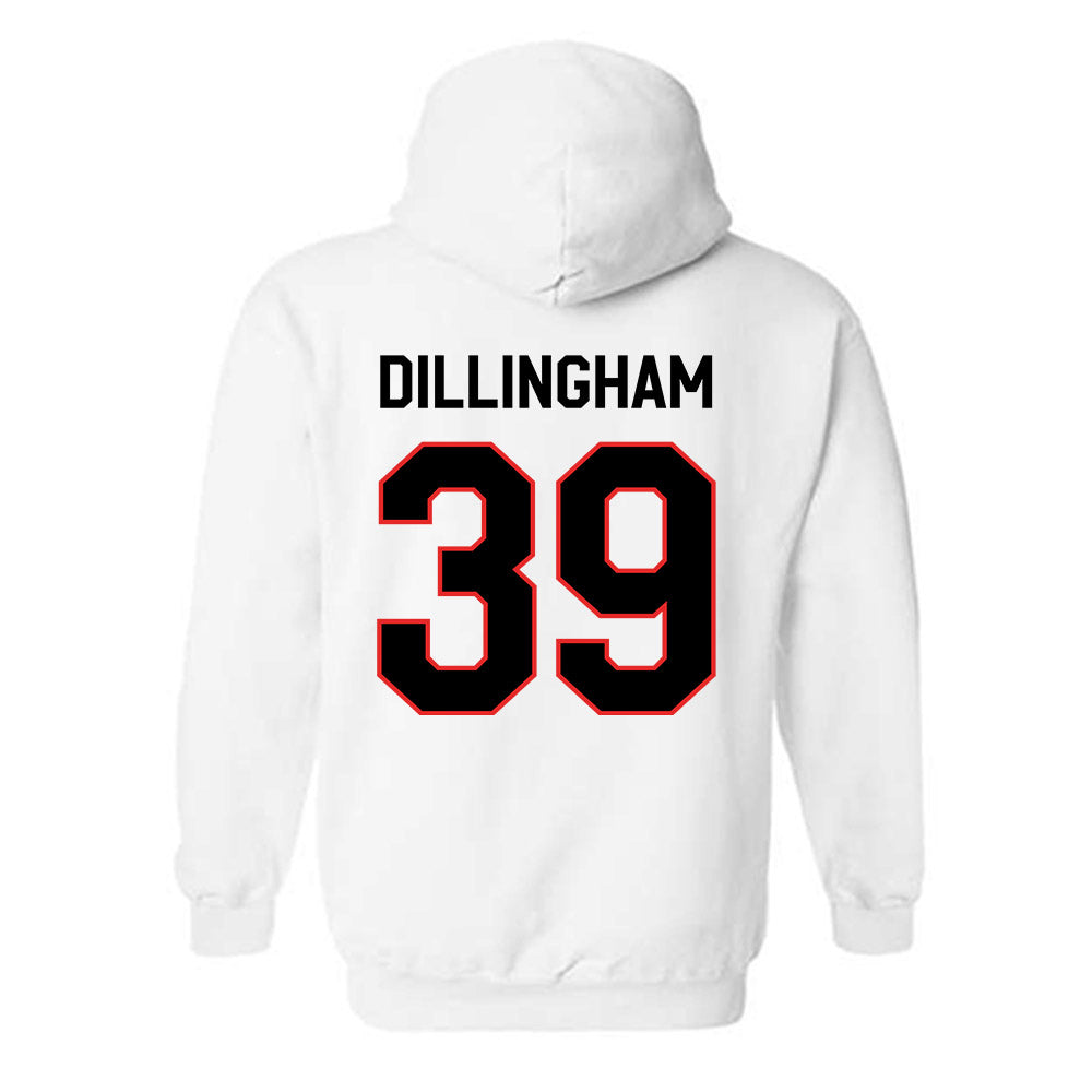 Texas Tech - NCAA Football : Luke Dillingham - Classic Shersey Hooded Sweatshirt-1