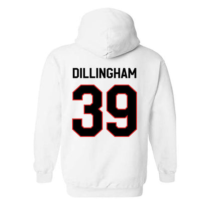 Texas Tech - NCAA Football : Luke Dillingham - Classic Shersey Hooded Sweatshirt-1