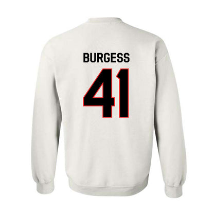 Texas Tech - NCAA Football : Jack Burgess - Classic Shersey Crewneck Sweatshirt-1