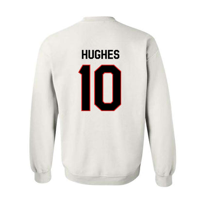 Texas Tech - NCAA Baseball : Logan Hughes - Classic Shersey Crewneck Sweatshirt-1