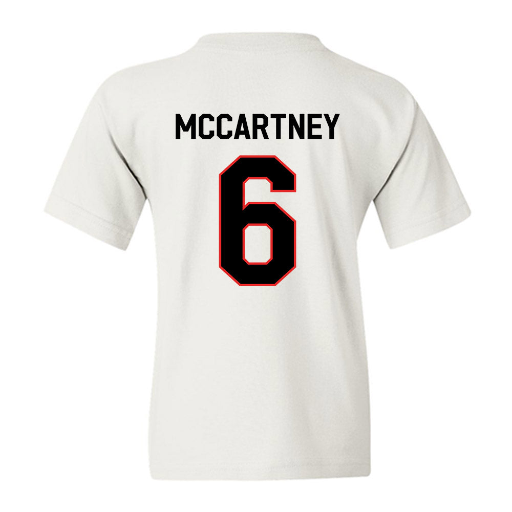 Texas Tech - NCAA Women's Soccer : Emilie McCartney - Classic Shersey Youth T-Shirt-1