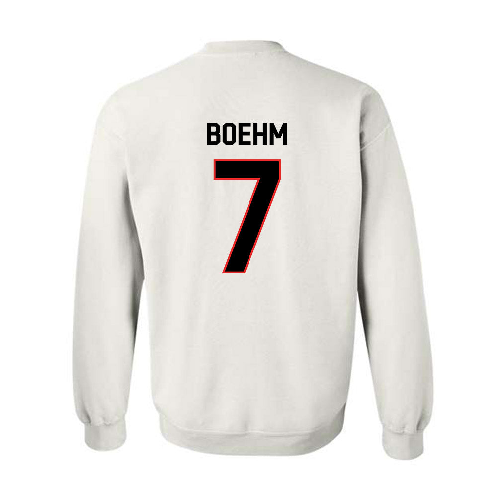 Texas Tech - NCAA Baseball : Garet Boehm - Classic Shersey Crewneck Sweatshirt-1