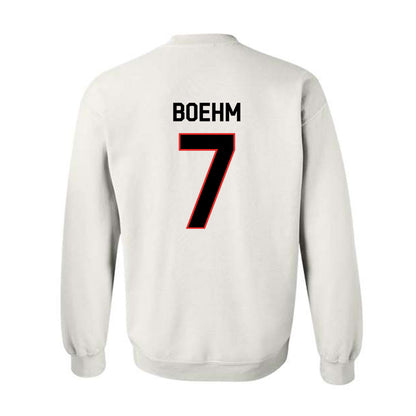 Texas Tech - NCAA Baseball : Garet Boehm - Classic Shersey Crewneck Sweatshirt-1