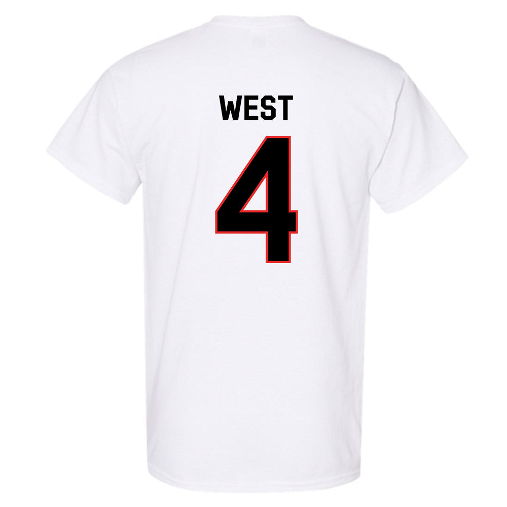 Texas Tech - NCAA Football : Tyrone West - Classic Shersey T-Shirt-1