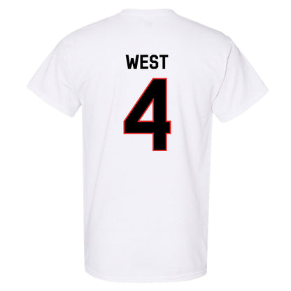 Texas Tech - NCAA Football : Tyrone West - Classic Shersey T-Shirt-1